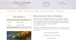 Desktop Screenshot of hamptonct.org